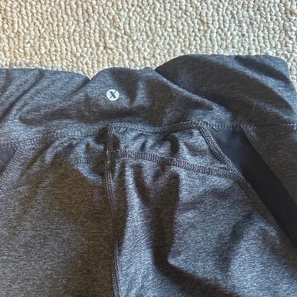 Xersion Charcoal and Black Active Leggings - Picture 5 of 9